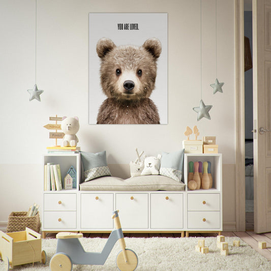 Cute bear poster - Sillystroke