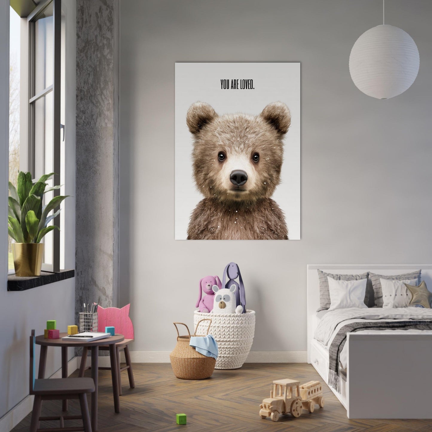 Cute bear poster - Sillystroke