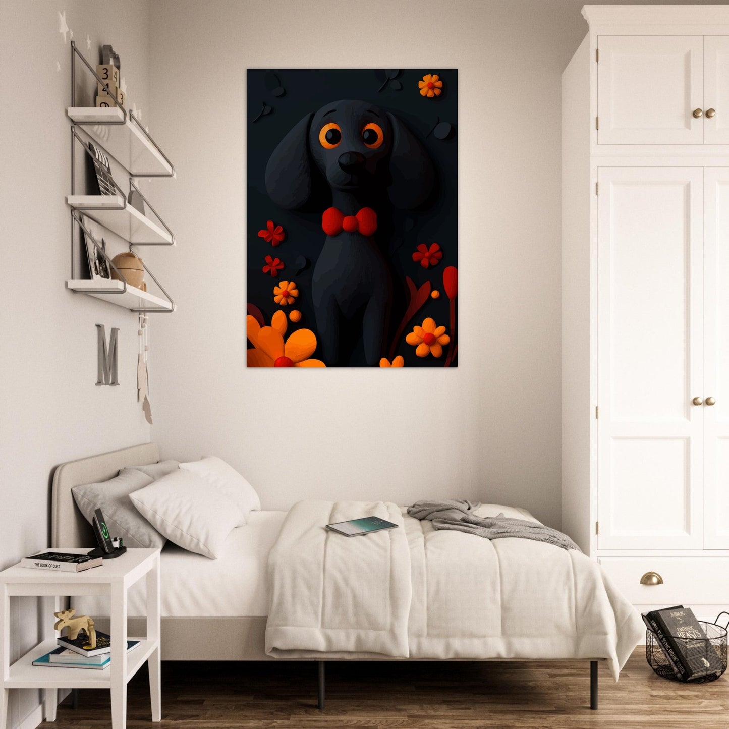 Doggy dark poster - Sillystroke