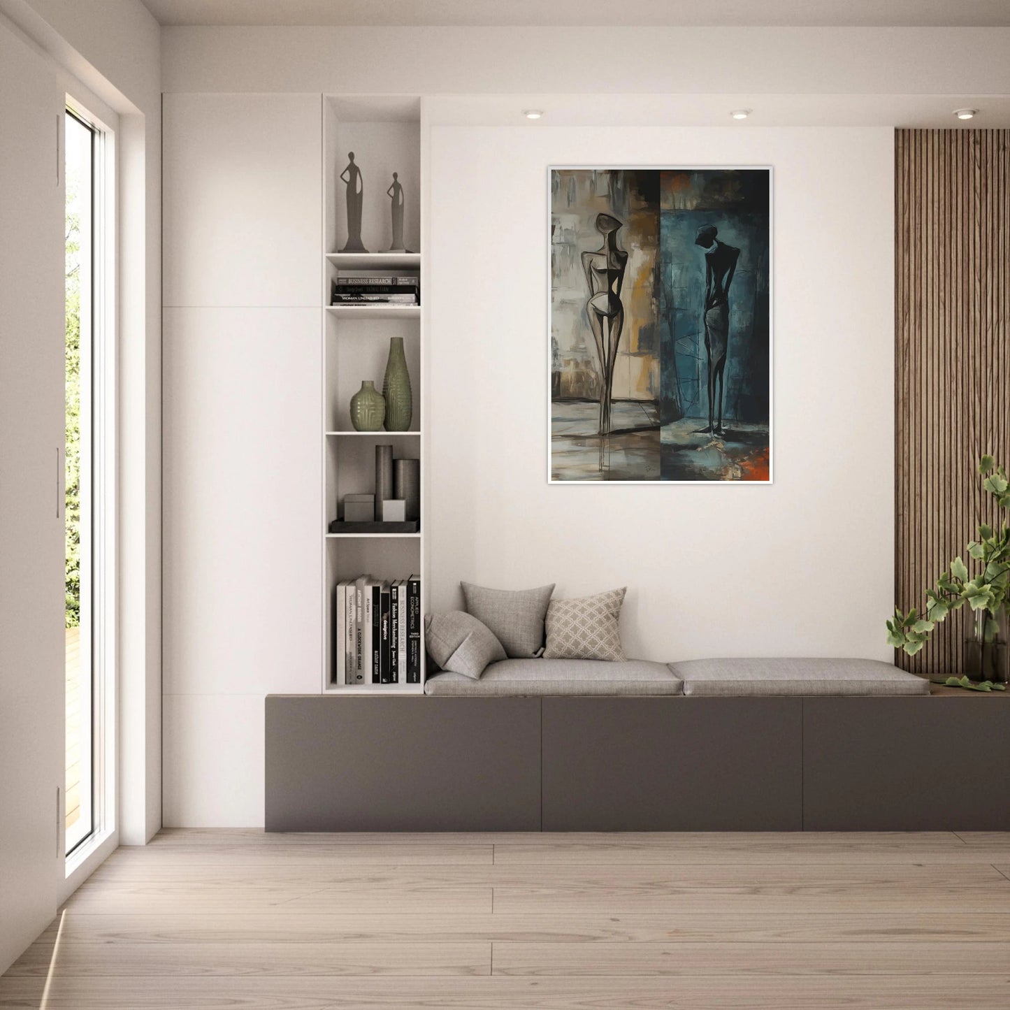 Duality of light and shadow poster - Sillystroke