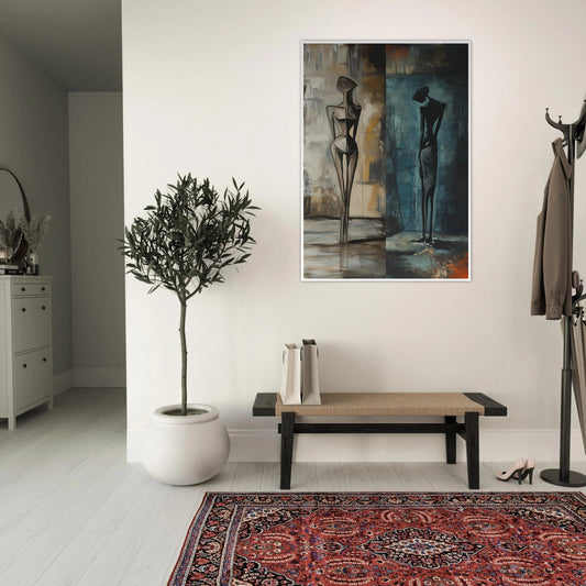 Duality of light and shadow poster - Sillystroke