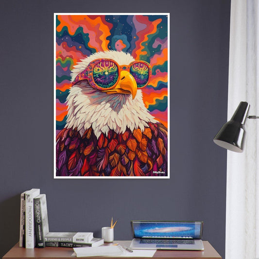Eagle poster - Sillystroke