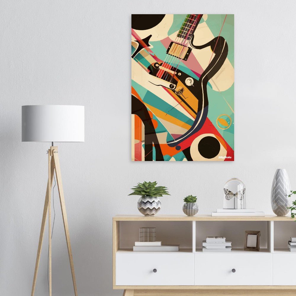 Electric vibrations poster - Sillystroke