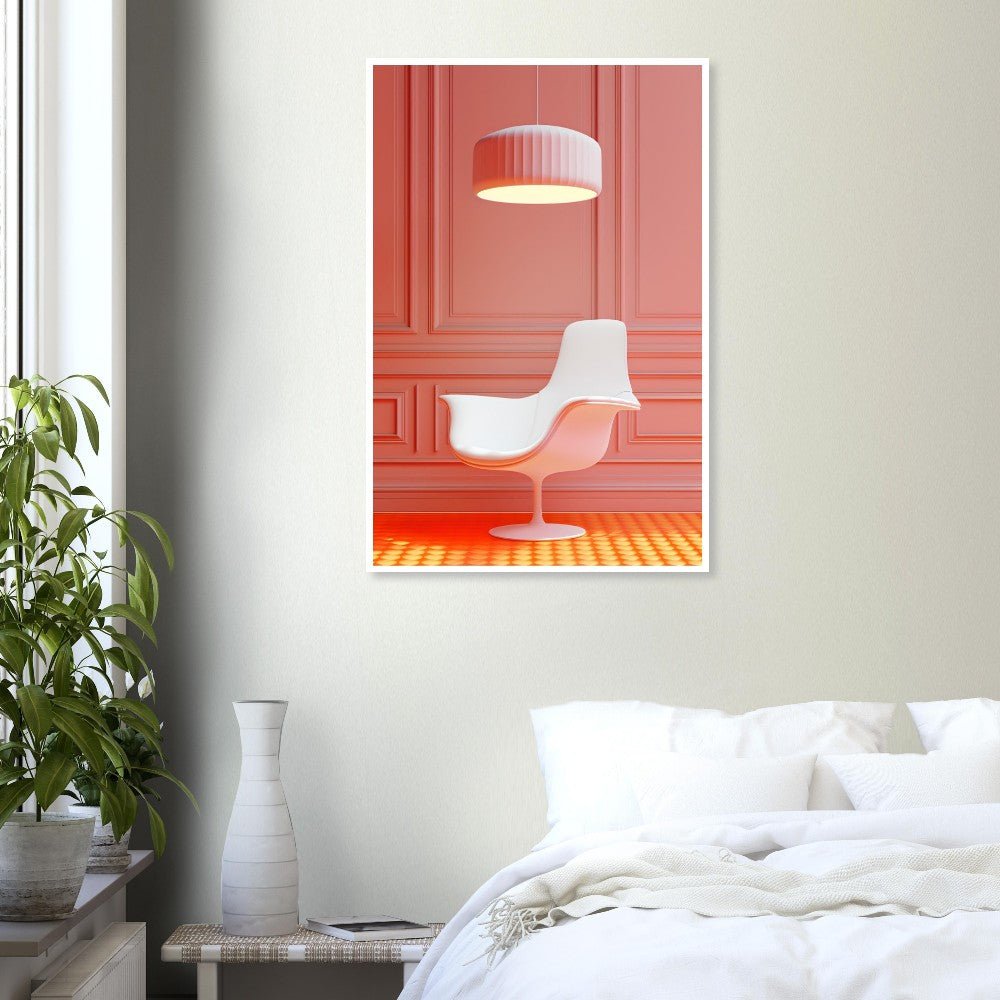 Elegance in simplicity poster - Sillystroke