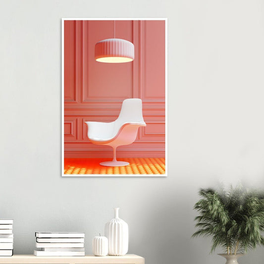 Elegance in simplicity poster - Sillystroke