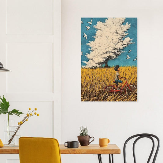 Fields of freedom poster - Sillystroke