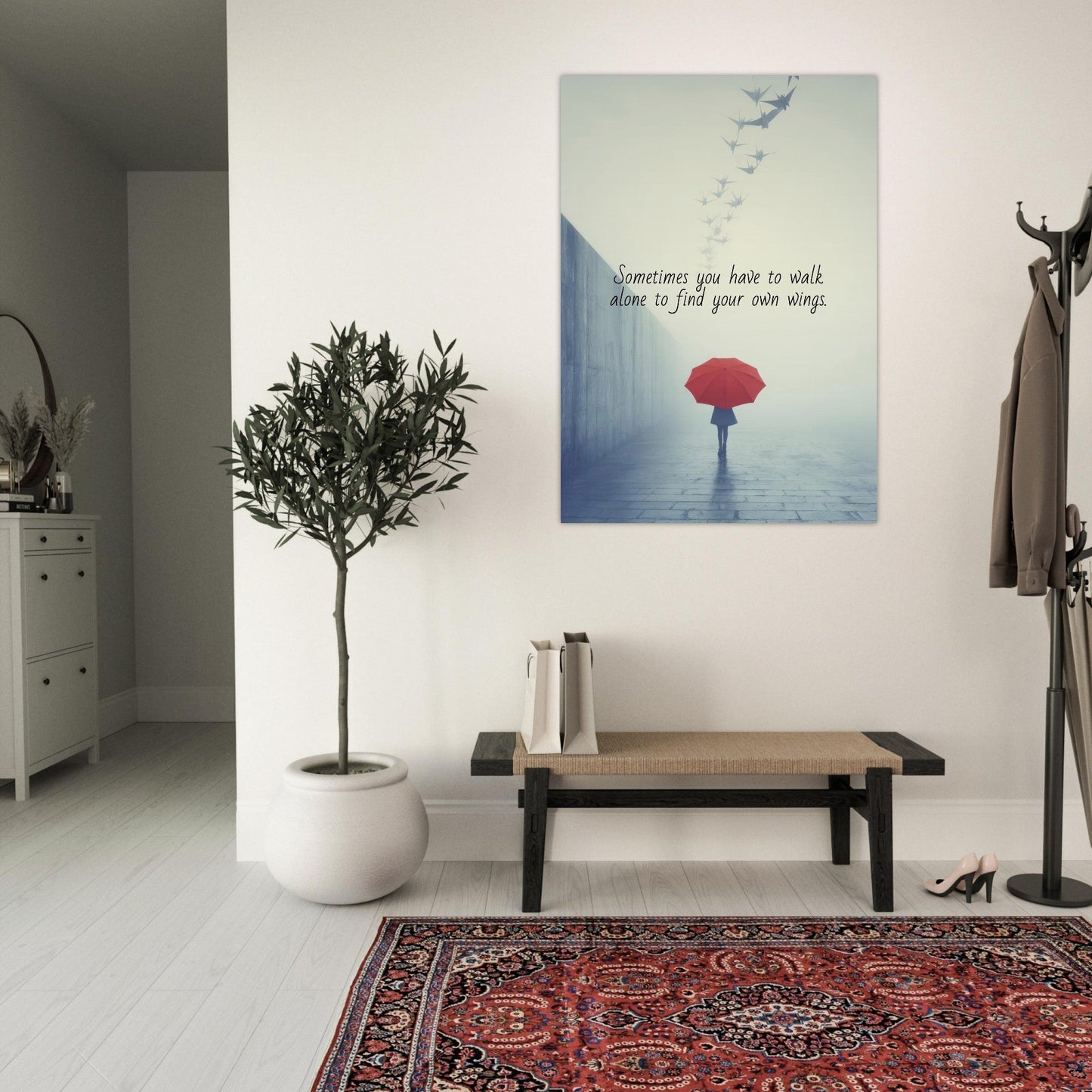 Find your own wings poster - Sillystroke