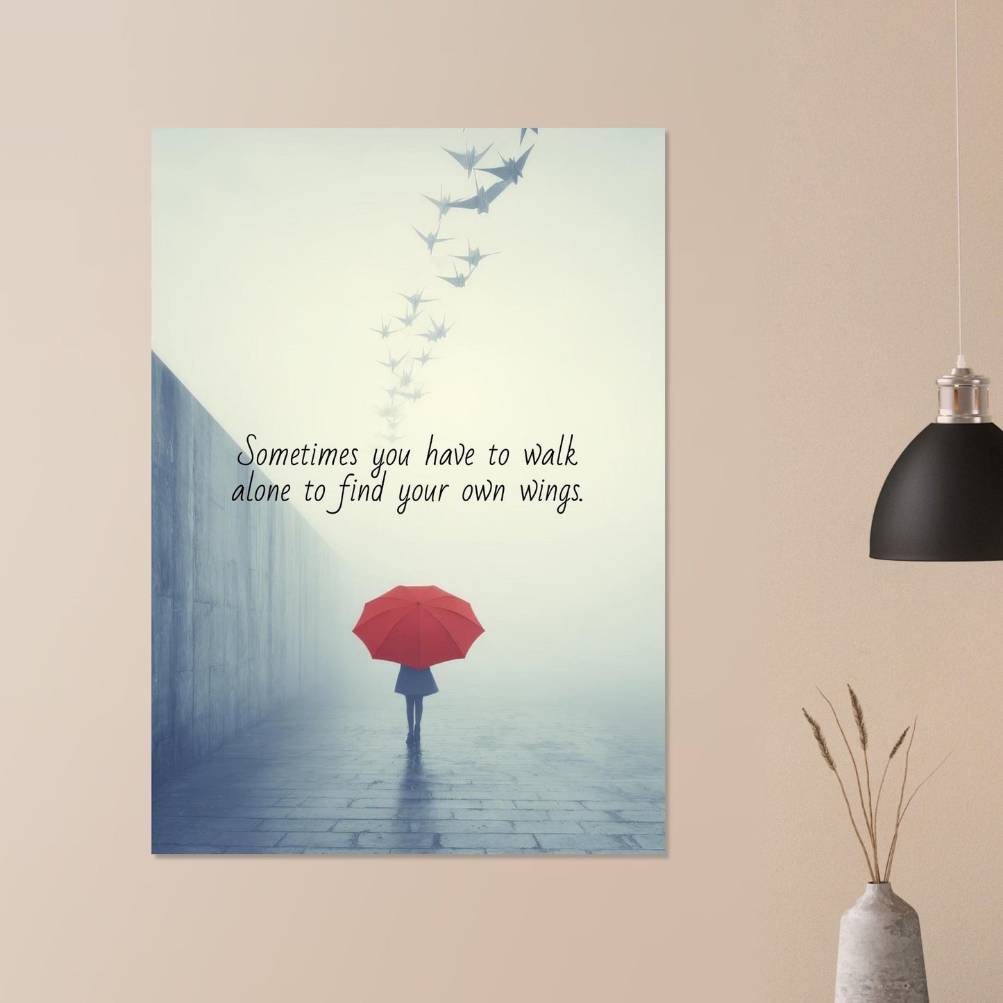 Find your own wings poster - Sillystroke