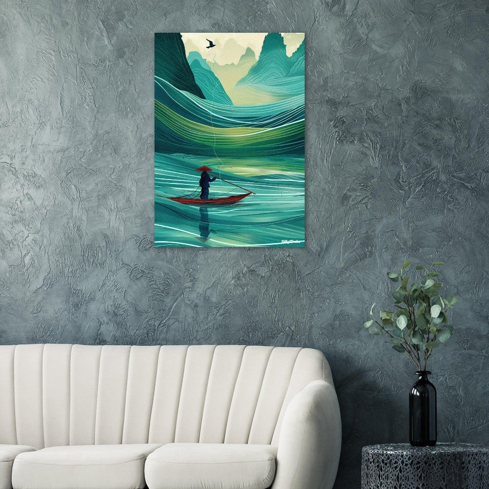 Fisherman in serenity poster - Sillystroke