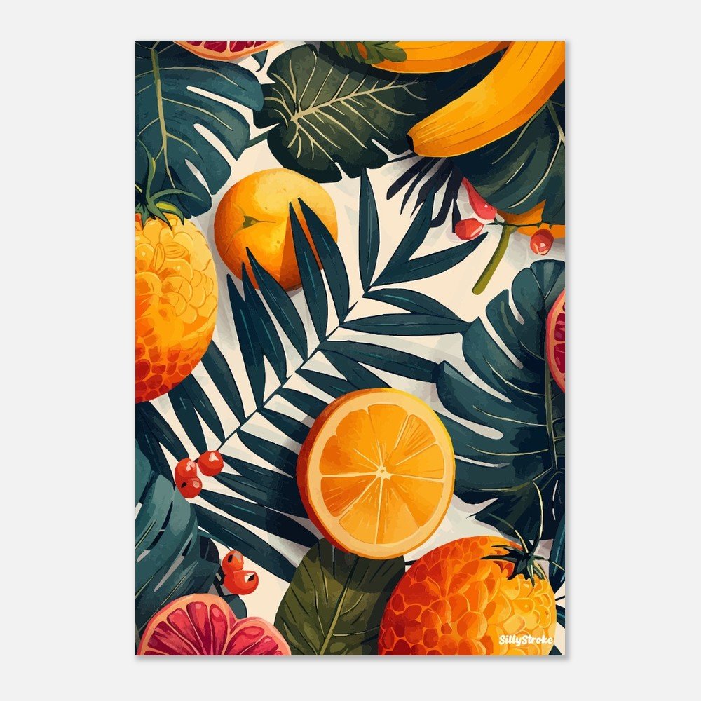 Fruit poster - Sillystroke
