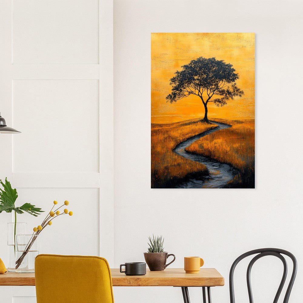 Golden path poster - Sillystroke