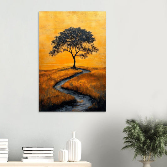 Golden path poster - Sillystroke