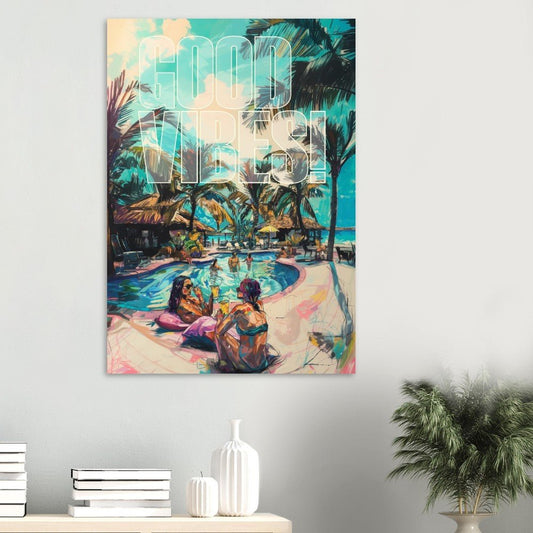 Good vibes poster - Sillystroke