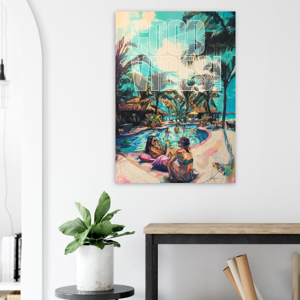 Good vibes poster - Sillystroke