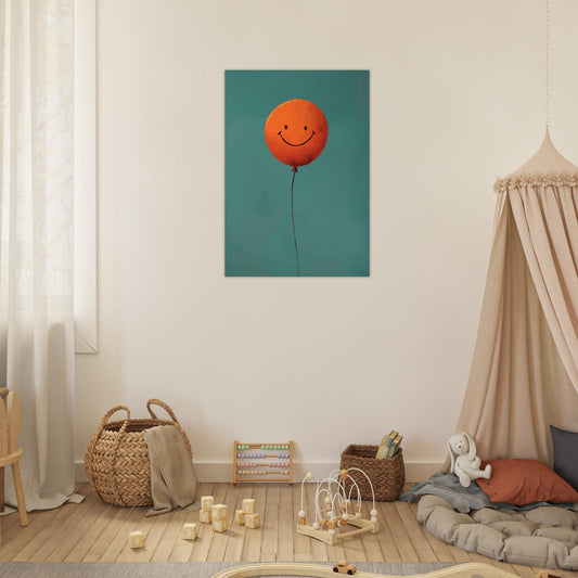 Happy balloon poster - Sillystroke