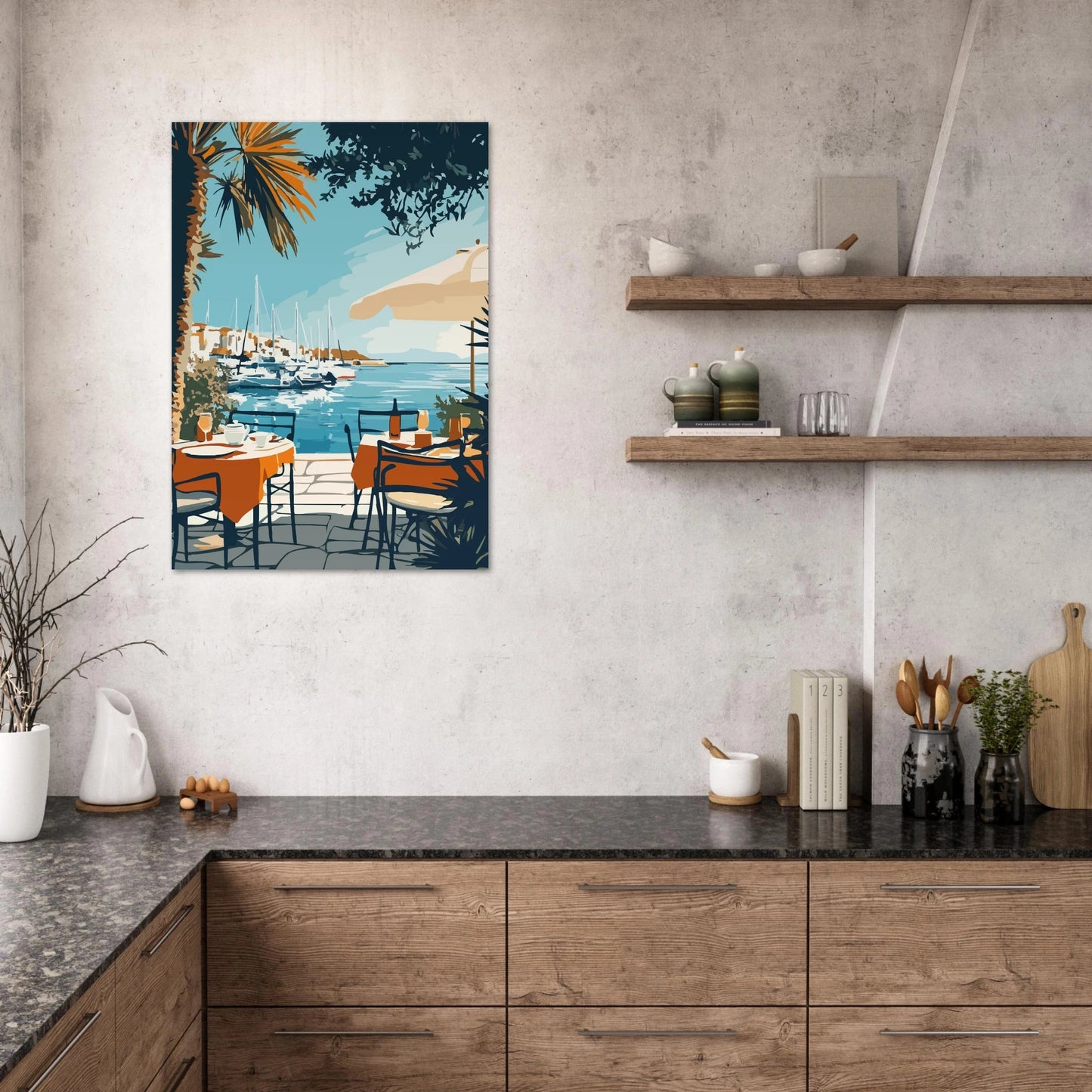 Harbor view poster - Sillystroke