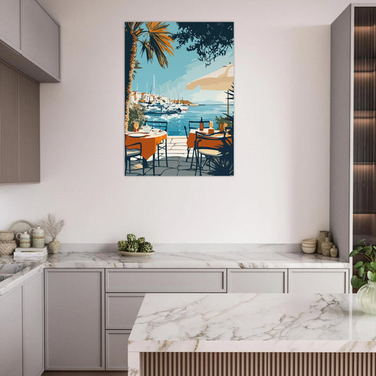 Harbor view poster - Sillystroke