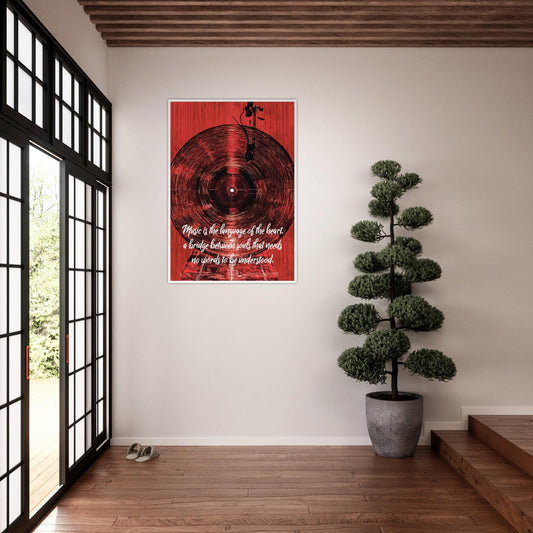 Inspirational vinyl poster - Sillystroke