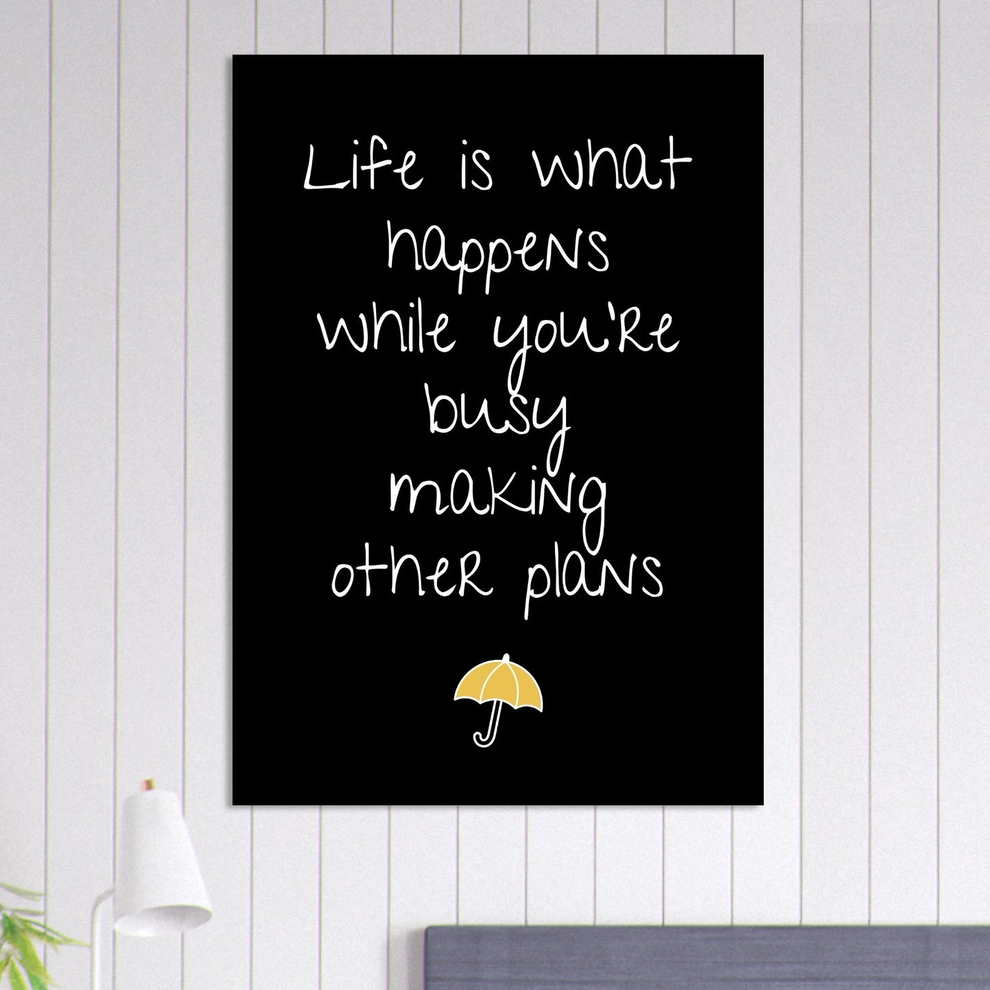 Life lesson quote poster - Sillystroke