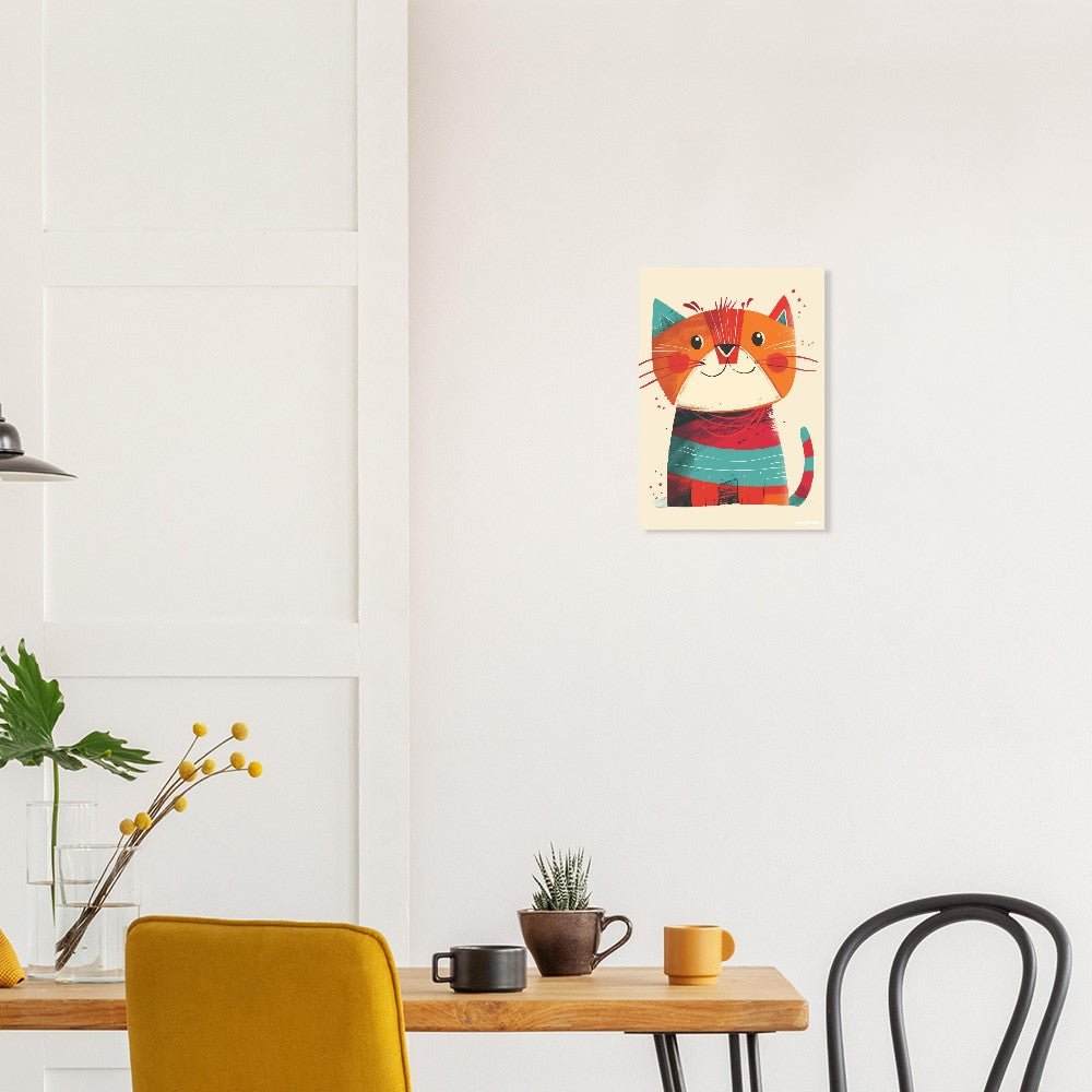 Lucky cat poster - Sillystroke