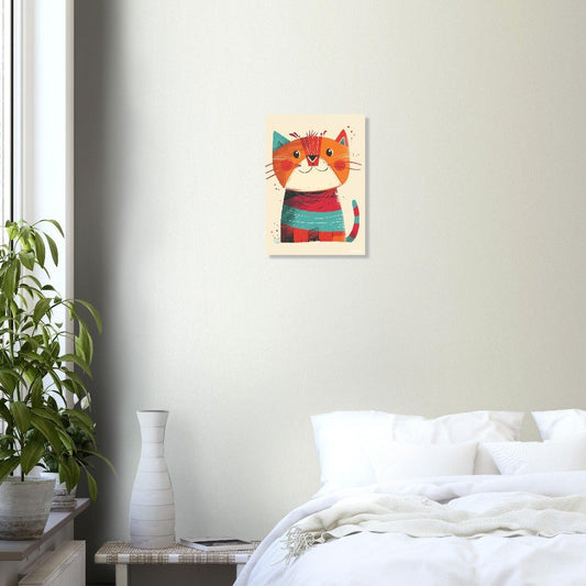 Lucky cat poster - Sillystroke