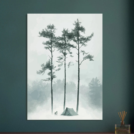 Majestic trees poster - Sillystroke