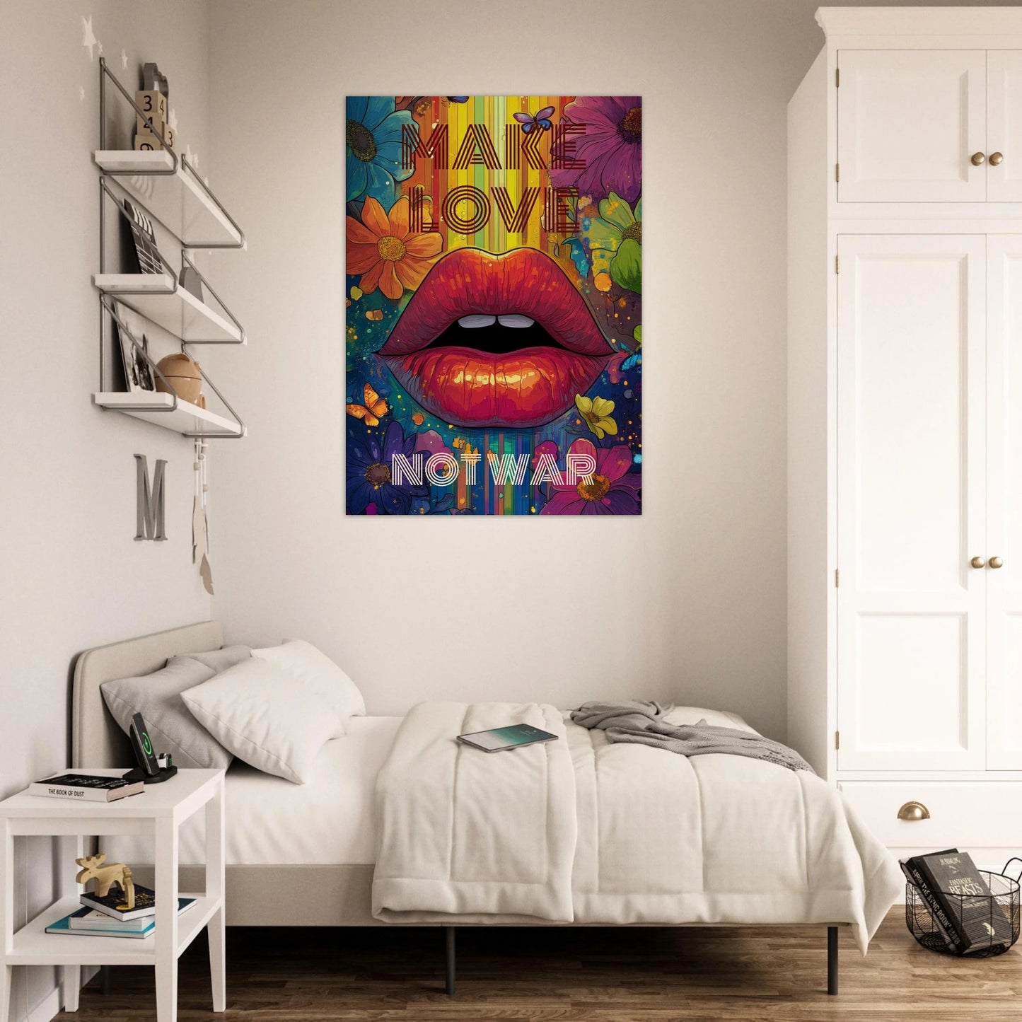 Make Love Not War poster - Sillystroke