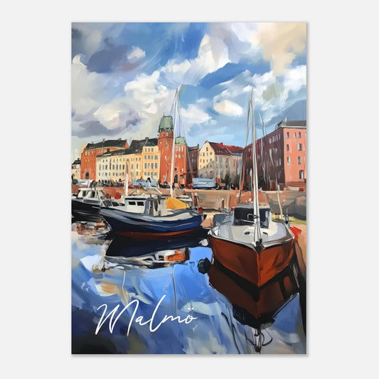 Malmö poster - Sillystroke