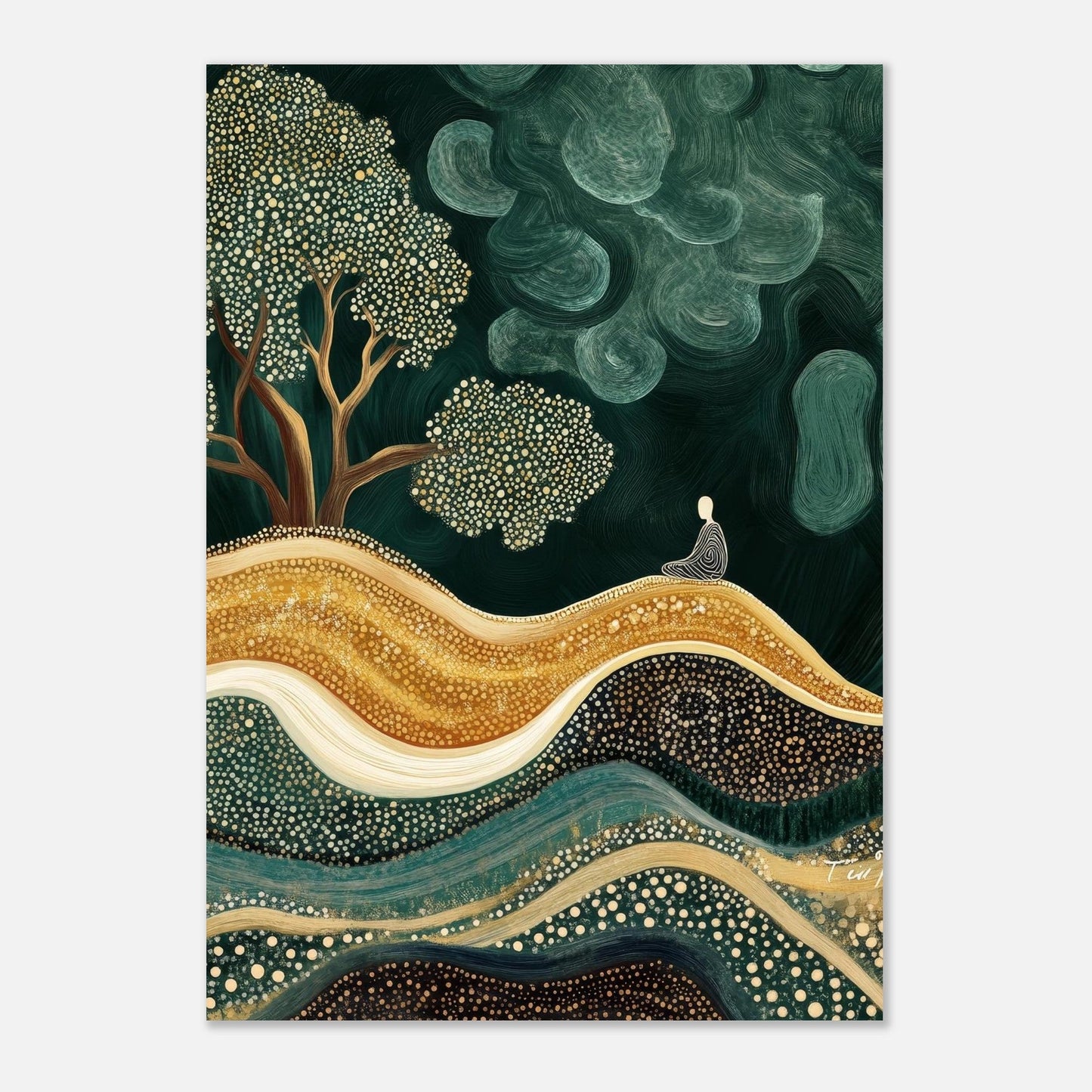 Mindful Poster - Sillystroke