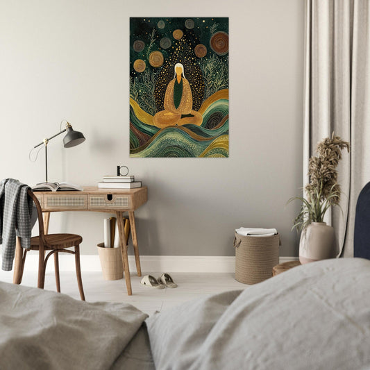 Mindfulness poster - Sillystroke