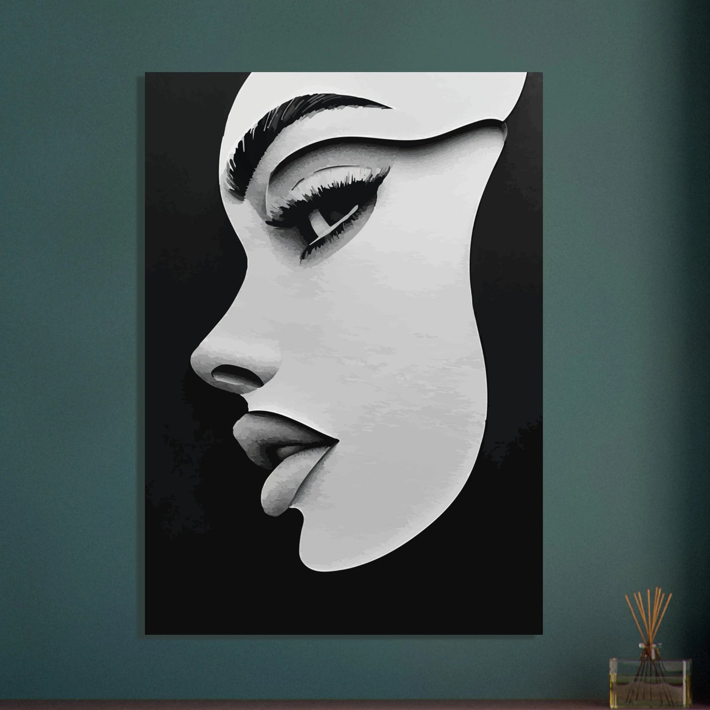 Modern art illustration poster - Sillystroke
