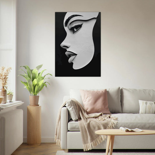 Modern art illustration poster - Sillystroke