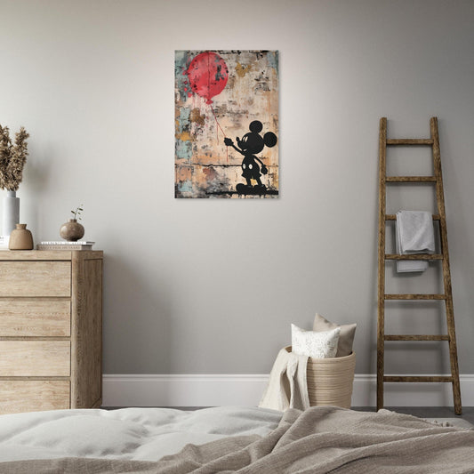 Mouse street art poster - Sillystroke