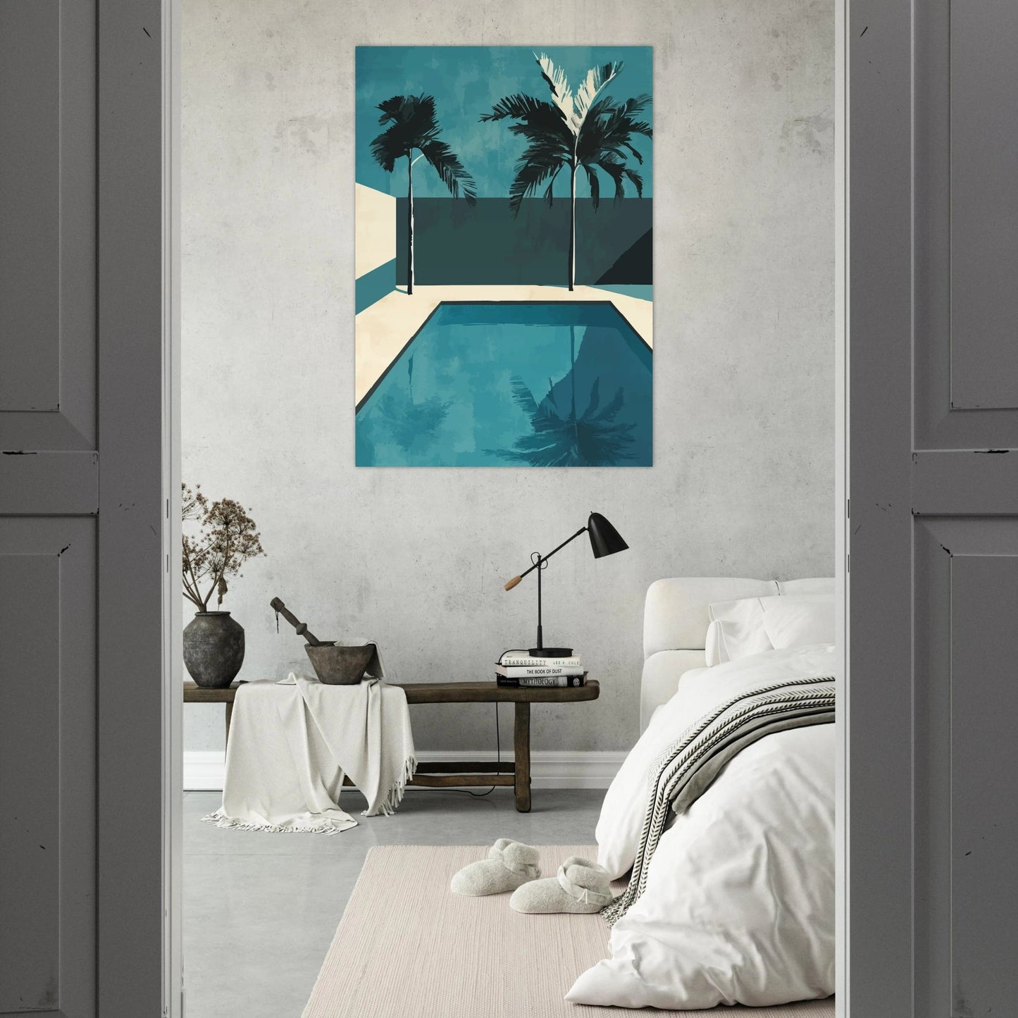 Pool iIllustration art poster - Sillystroke