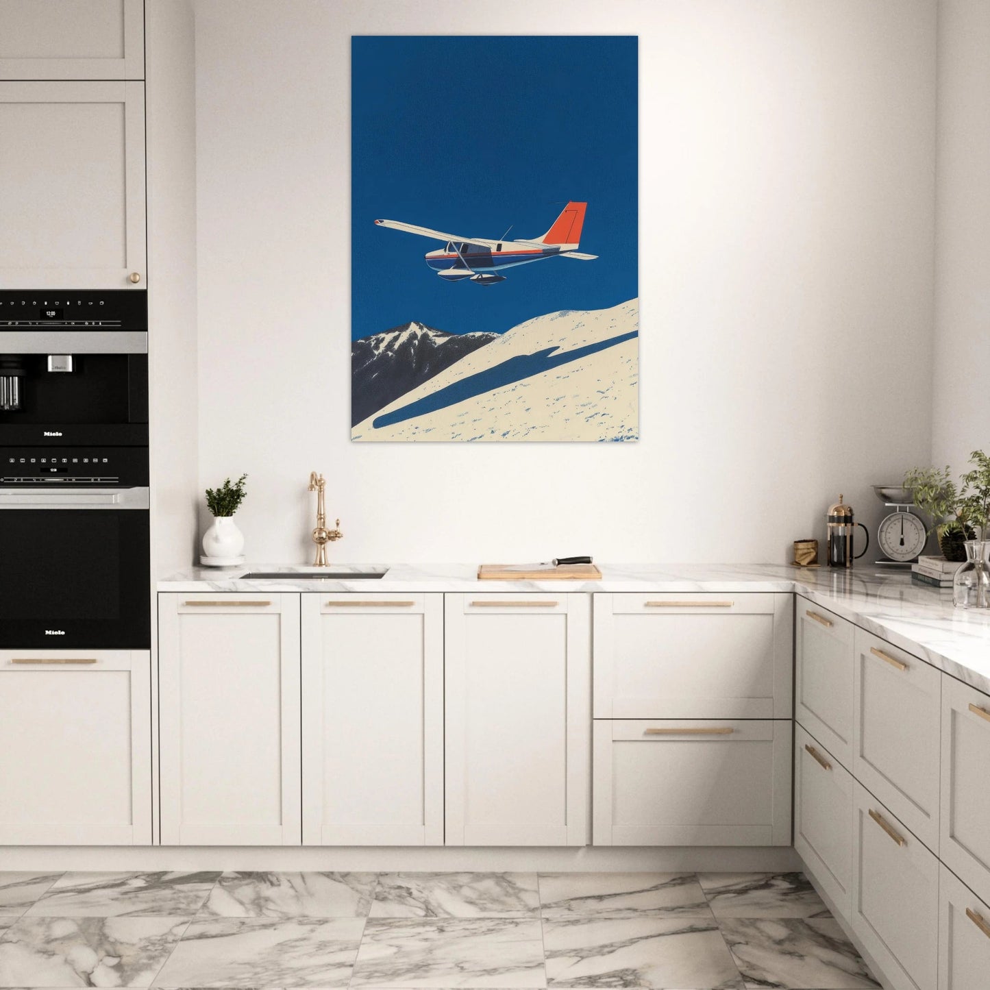 Retro plane poster - Sillystroke