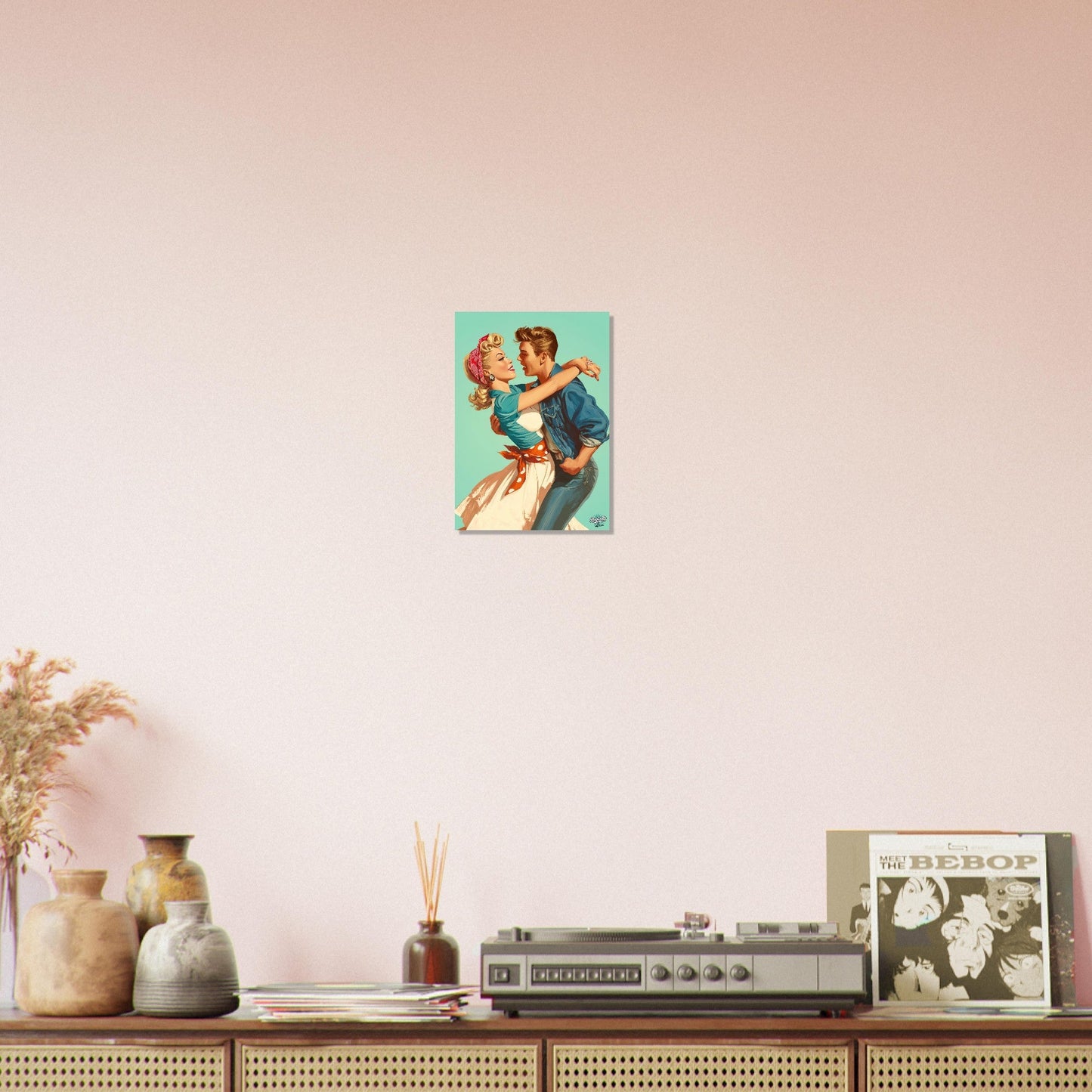 Rockabilly Poster - Vintage Wall Art - Design 16 of 20 - Sillystroke