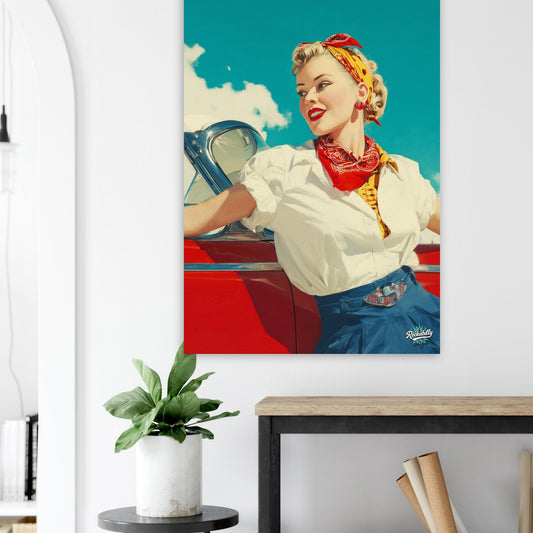 Rockabilly Poster - Vintage Wall Art - Design 4 of 20 - Sillystroke