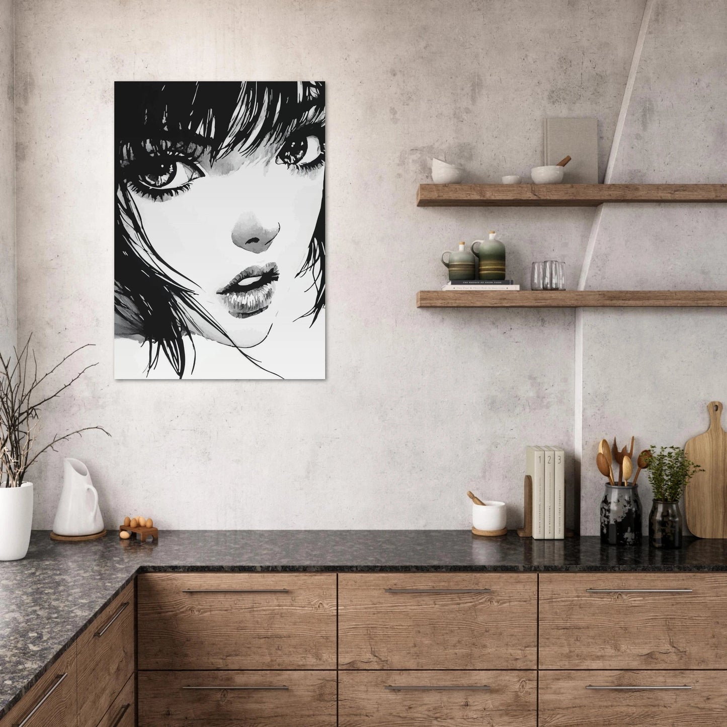 Sketch close up poster - Sillystroke