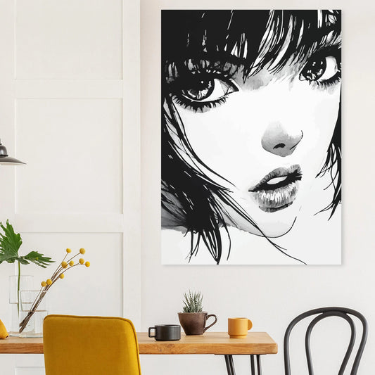 Sketch close up poster - Sillystroke