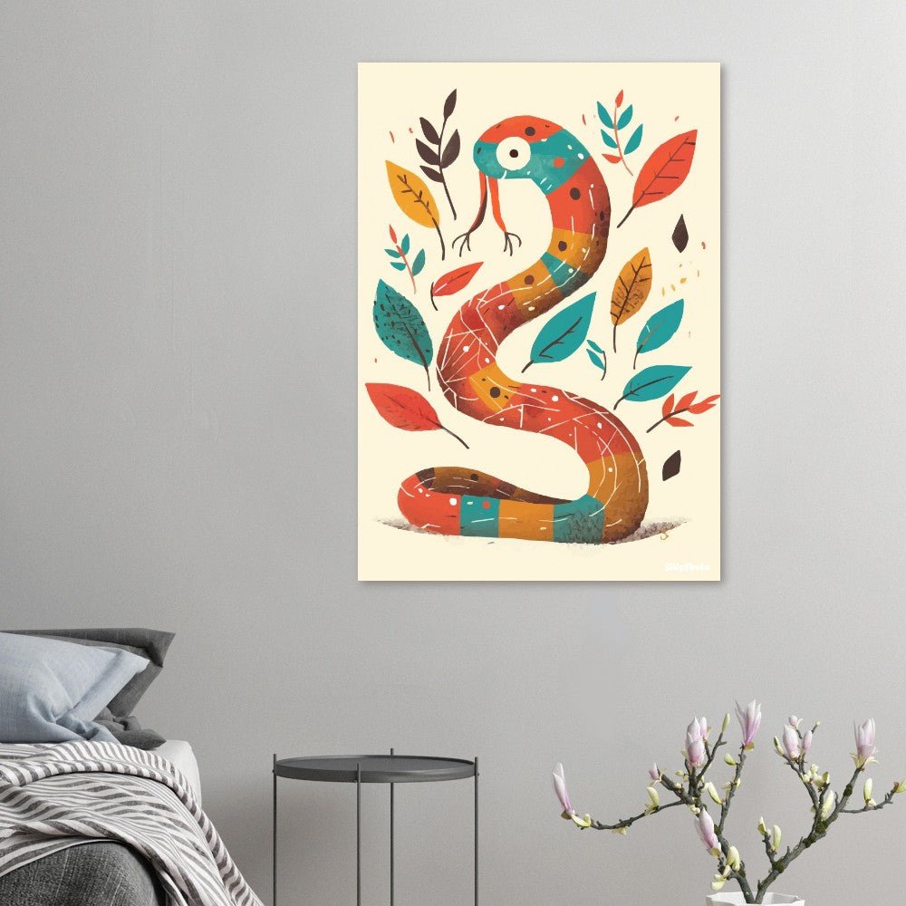 Snake poster - Sillystroke