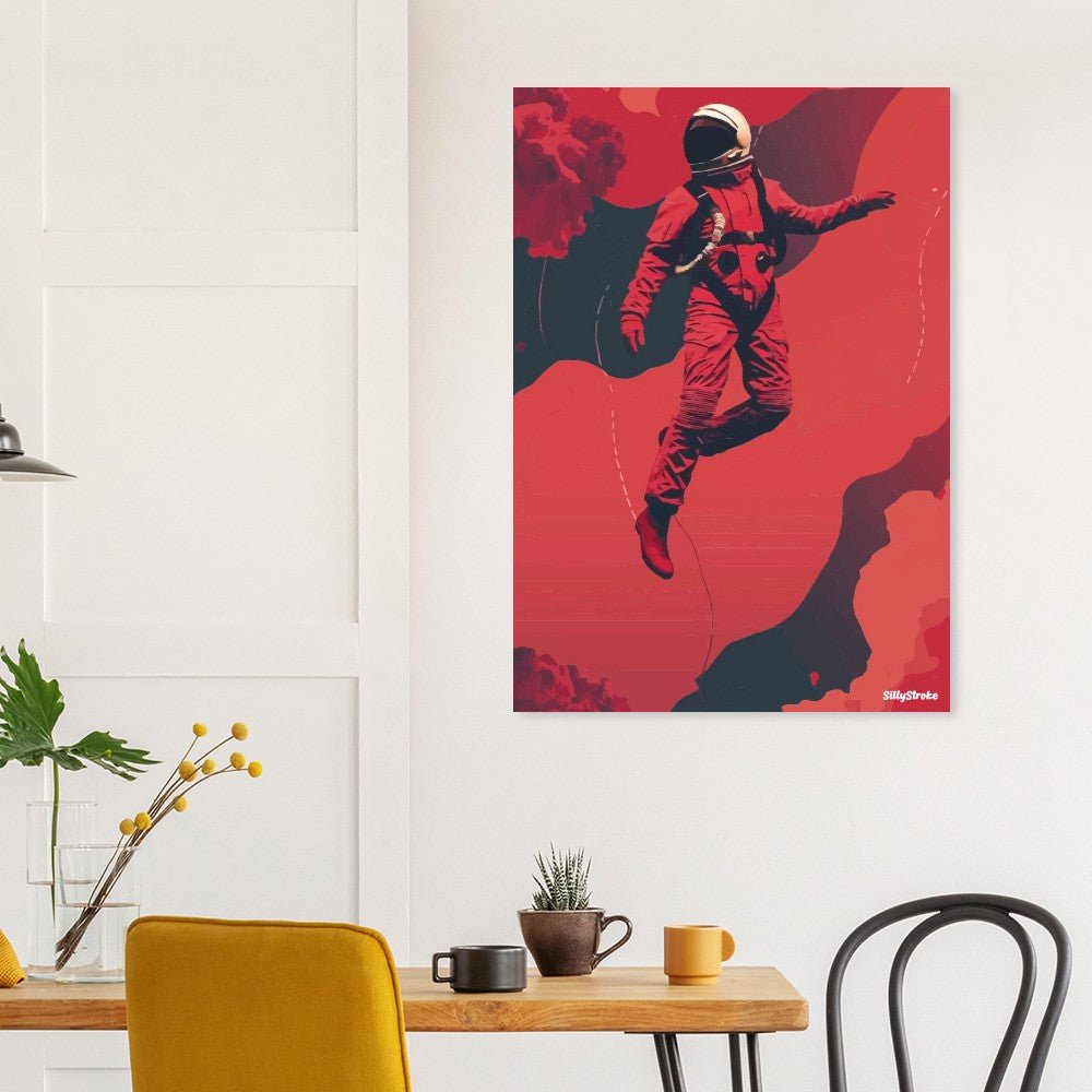 Spaceman poster - Sillystroke