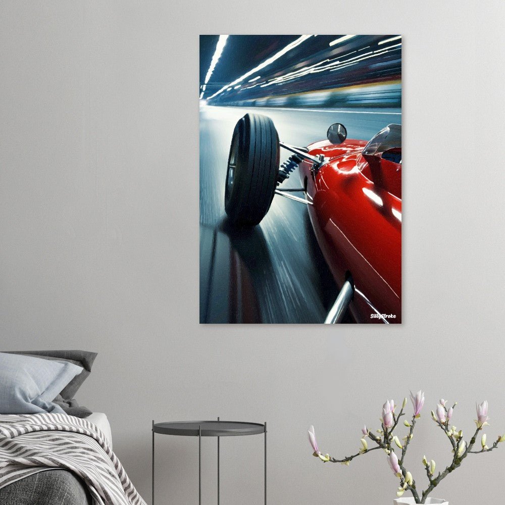 Speed and precision poster - Sillystroke