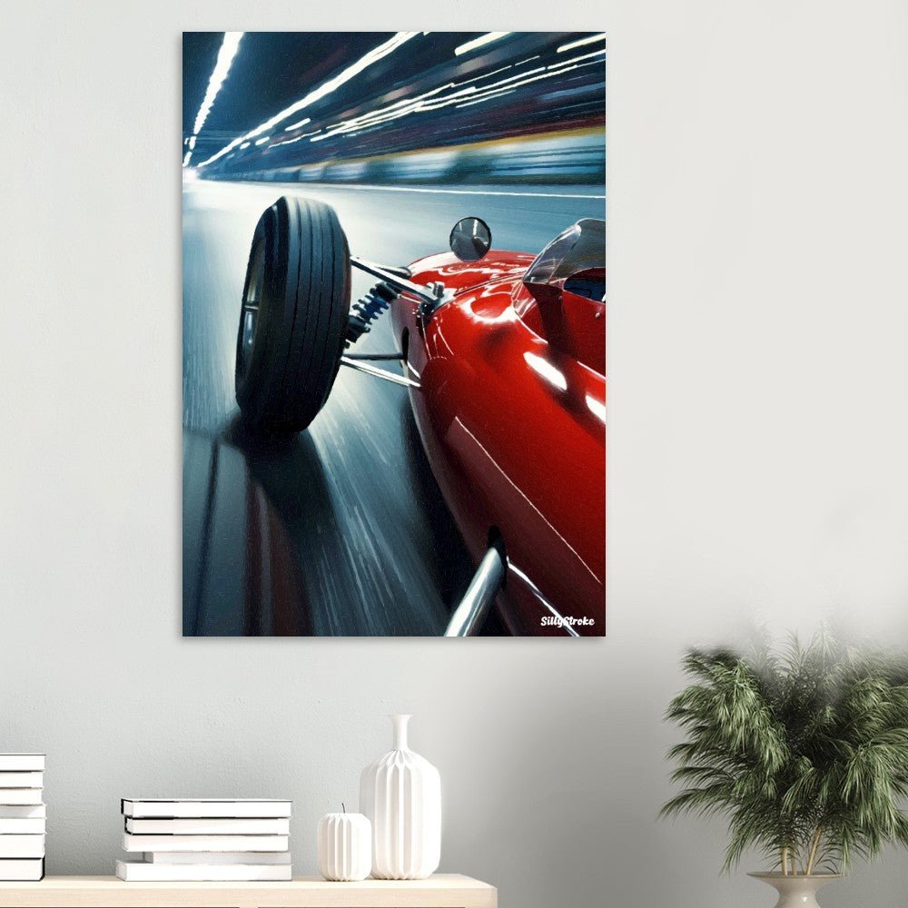 Speed and precision poster - Sillystroke