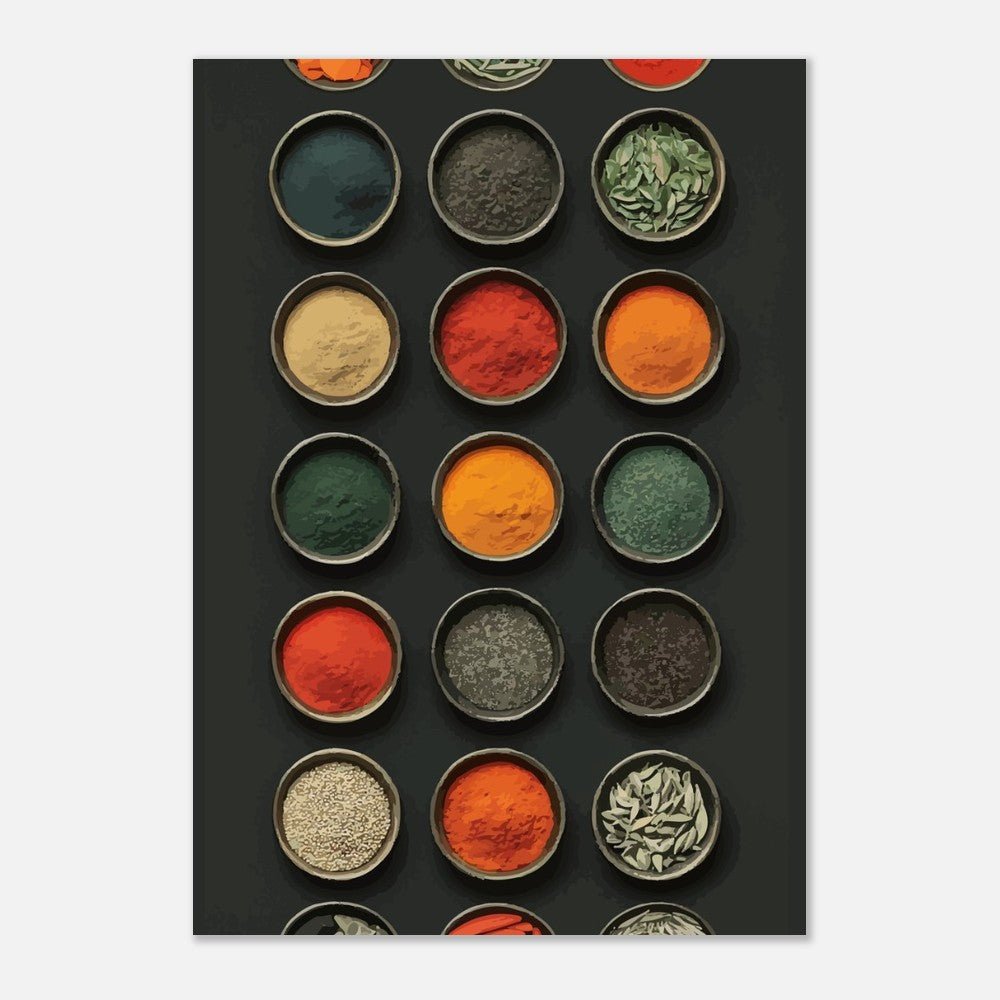 Spices poster - Sillystroke
