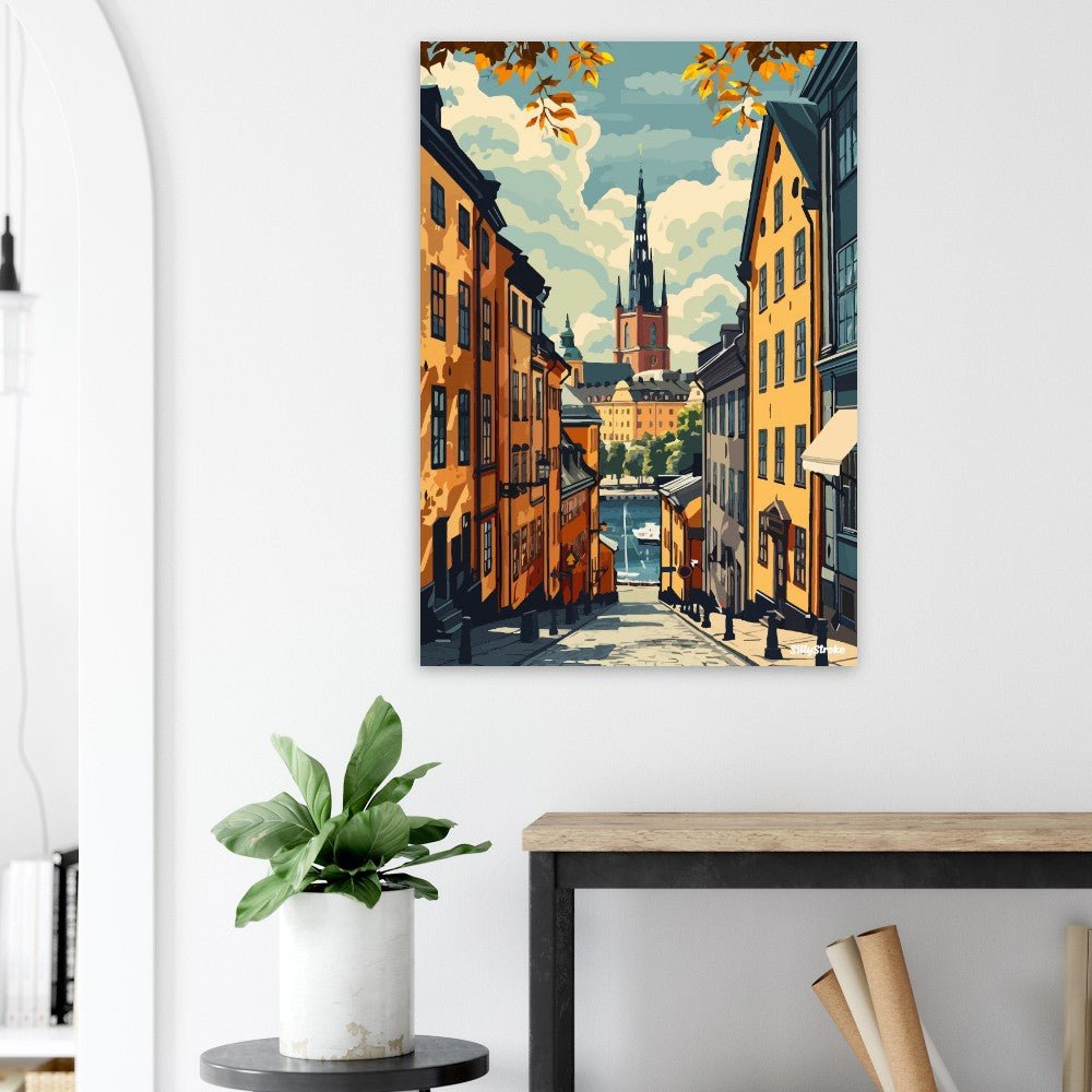 Stockholm poster - Sillystroke