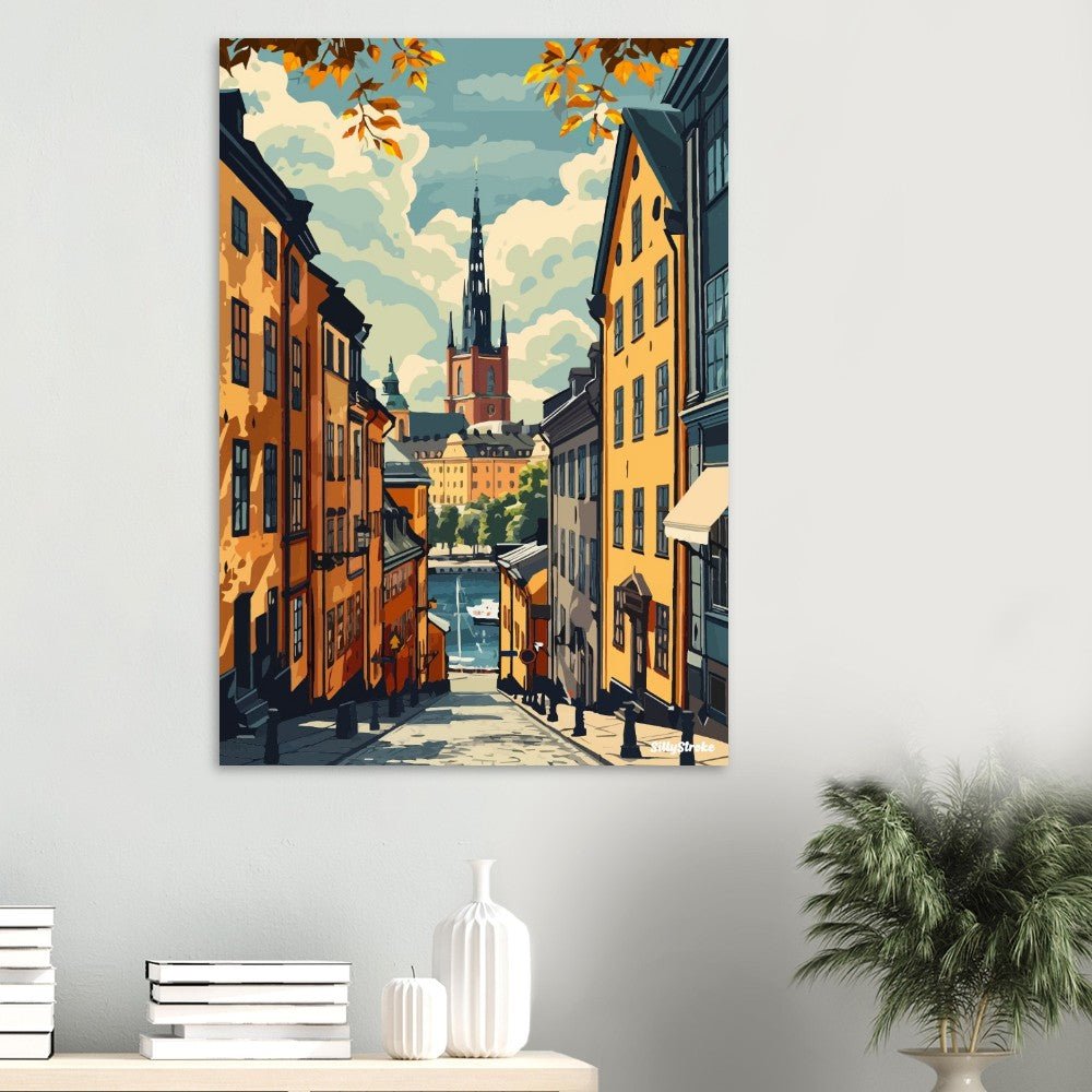 Stockholm poster - Sillystroke
