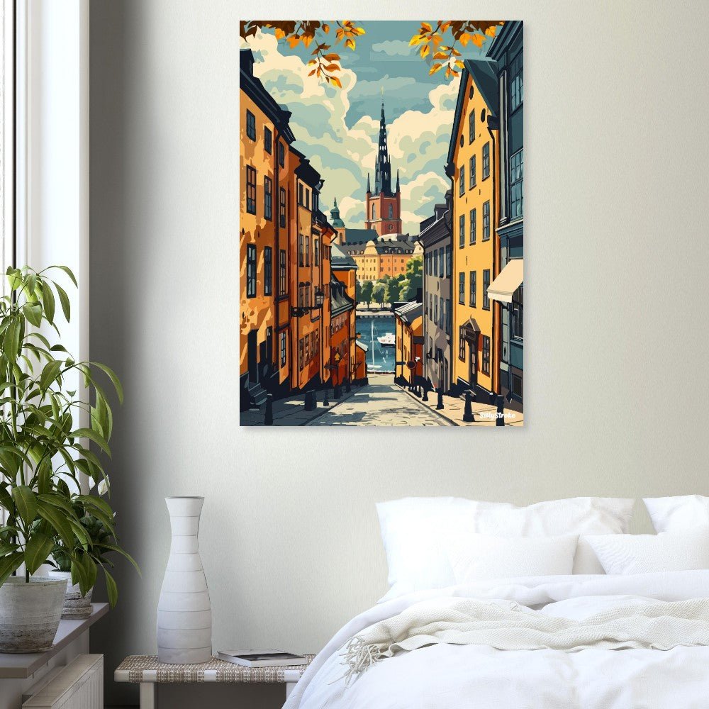Stockholm poster - Sillystroke