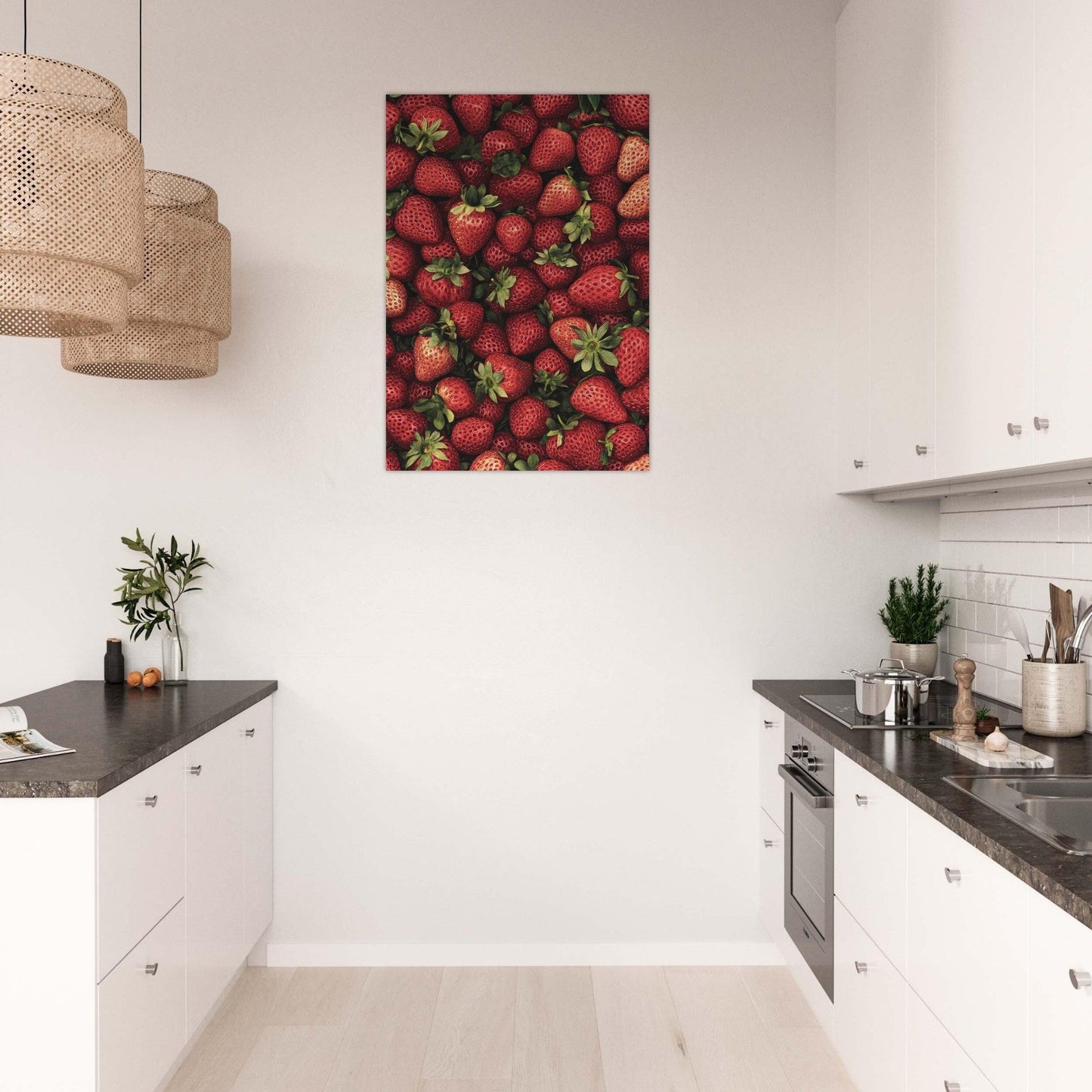 Strawberry poster - Sillystroke