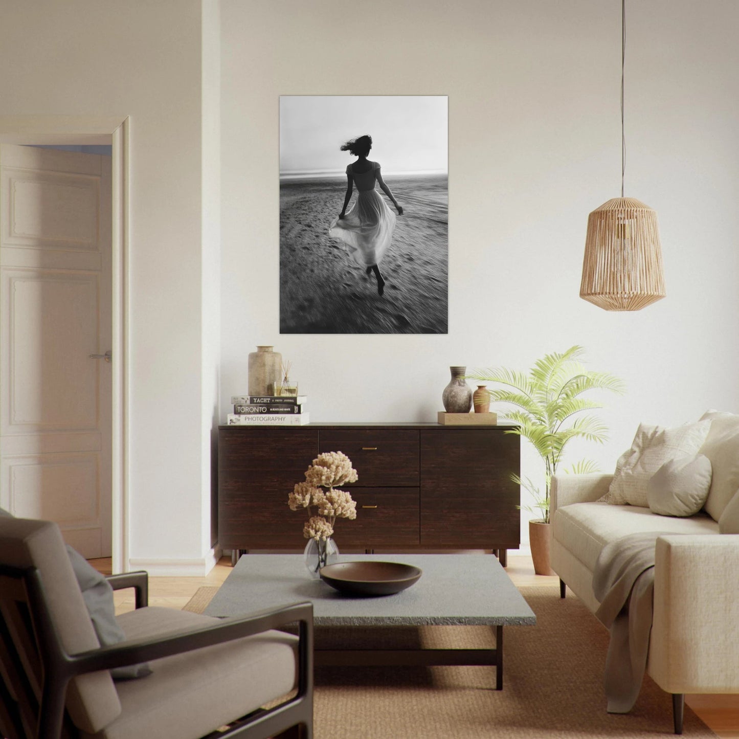 Summer dress beach poster - Sillystroke