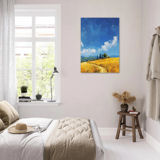 Summer fields poster - Sillystroke